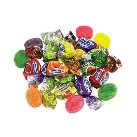 Colombina Fancy Filled Hard Candy Assortment, Variety, 5 lb Bag, Approx 420 Pieces 16560